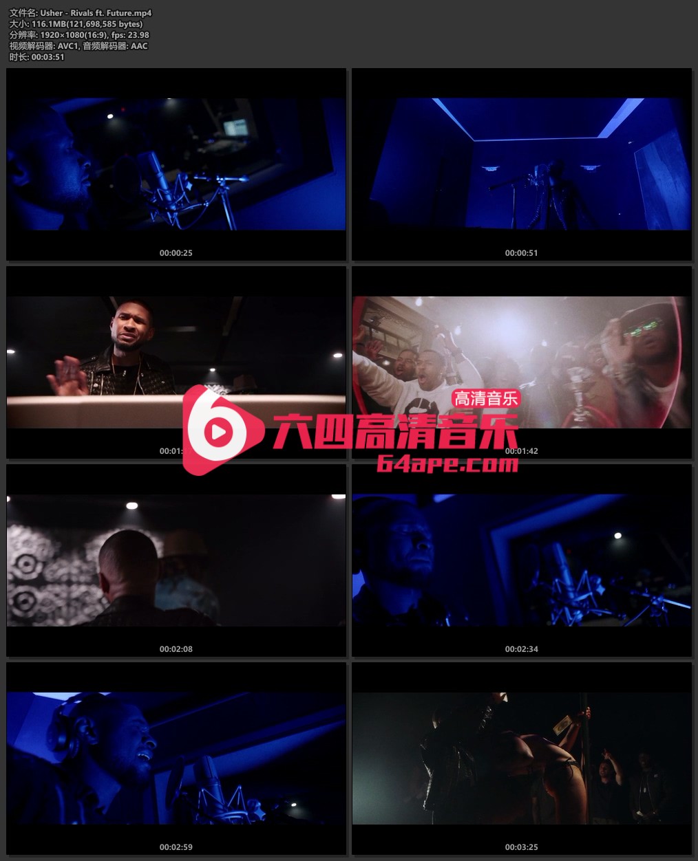 Usher《Rivals》1080P