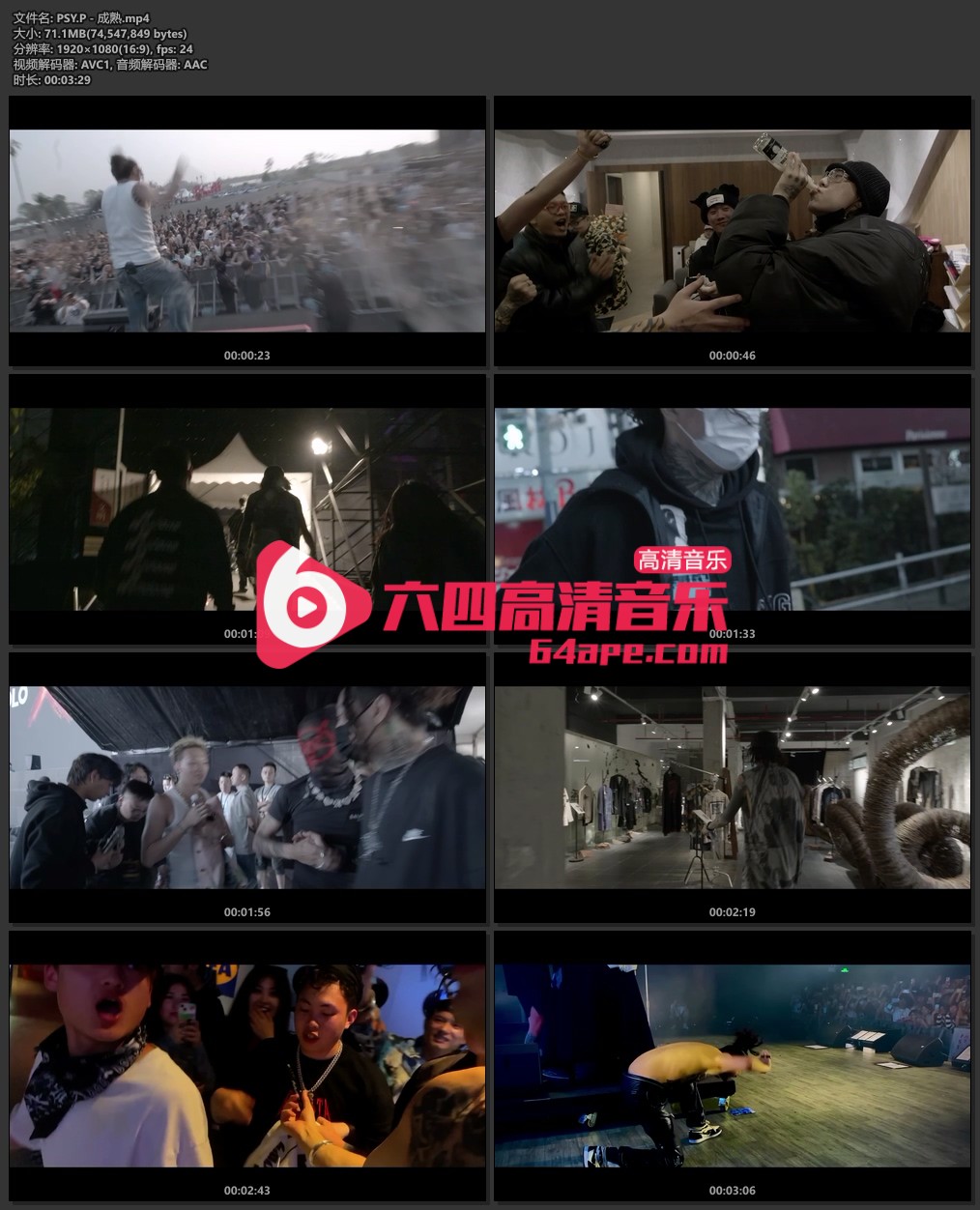 PSY.P《成熟》1080P