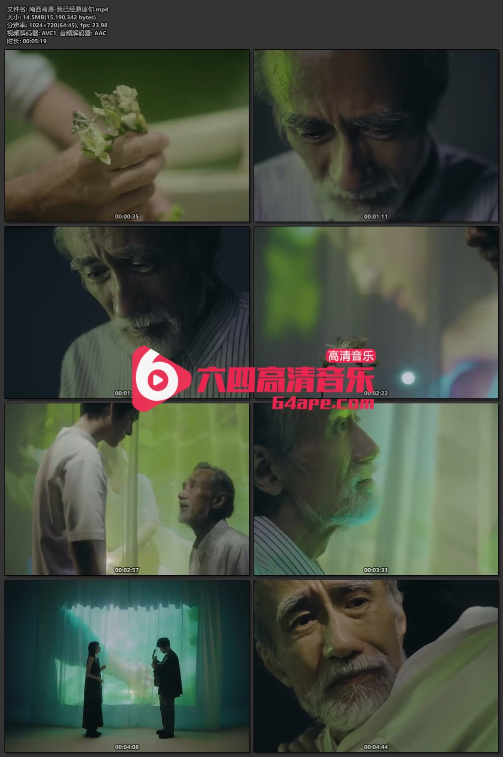 南西肯恩《我已经原谅你》720P