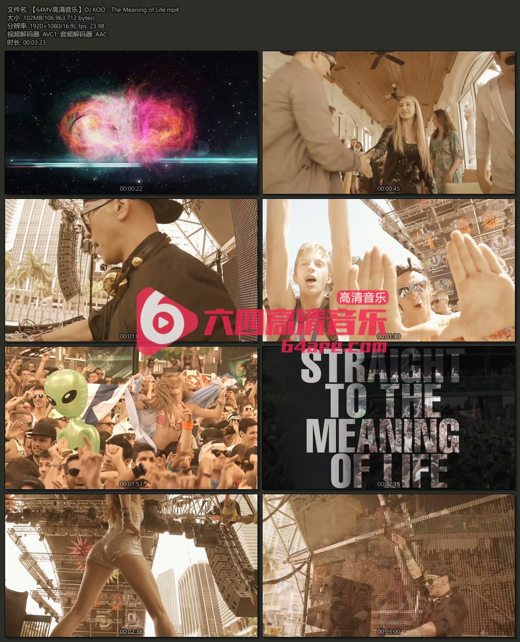 DJ KOO 《The Meaning of Life》 1080P