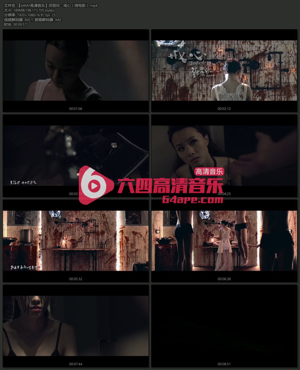 邓丽欣 《戒心》 1080P