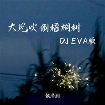 侯泽润《大风吹倒梧桐树 (DJ EVA版)》[FLAC/MP3-320K]