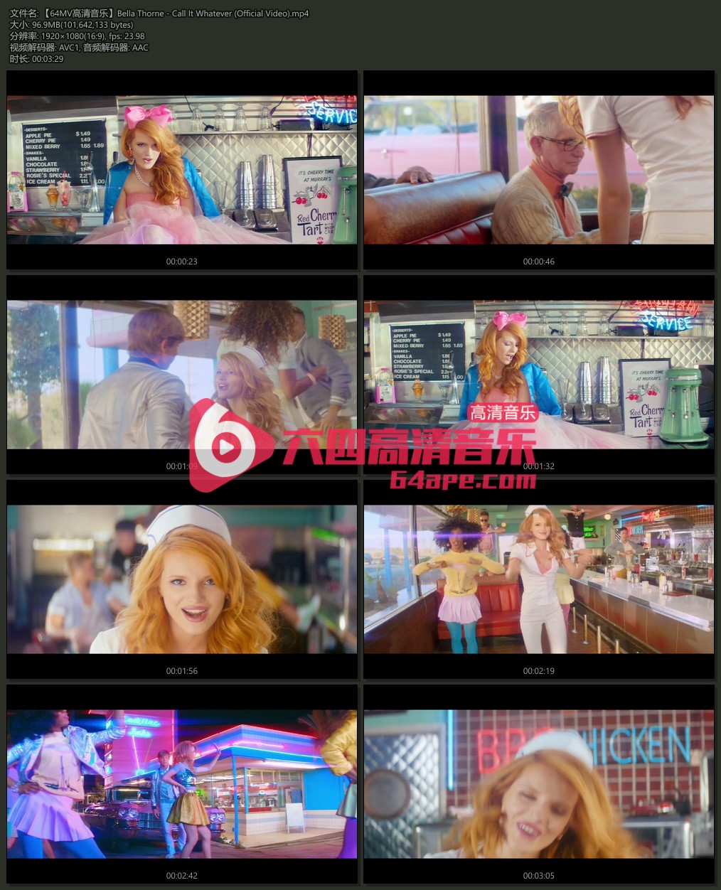 Bella Thorne 《Call It Whatever》 1080P