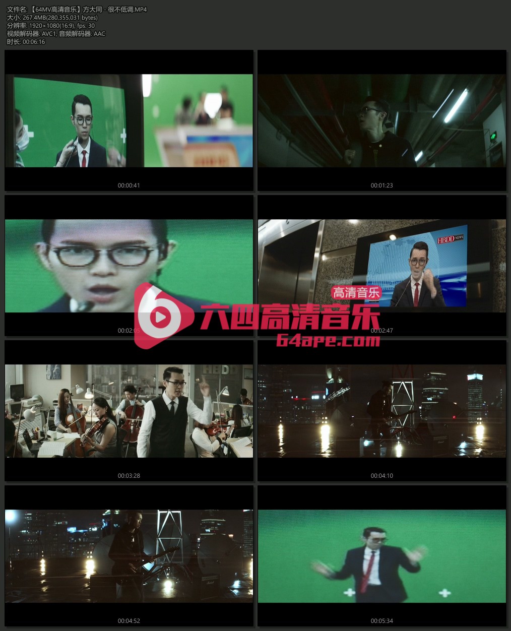 方大同 《很不低调》 1080P